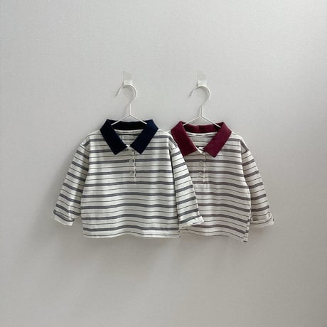 atomeme/35. Aiden Collar T-shirt S-XL