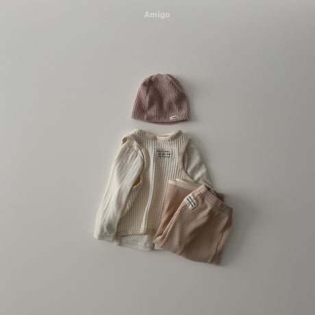 amigo/28. waffle pants XS-XL