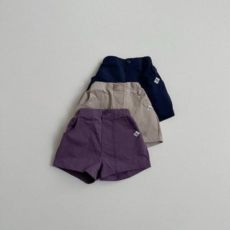 minirobe/24.  twill short pants  S-XL