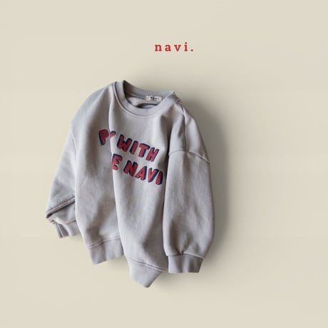 navi/58. with man-to-man 2XL-JL