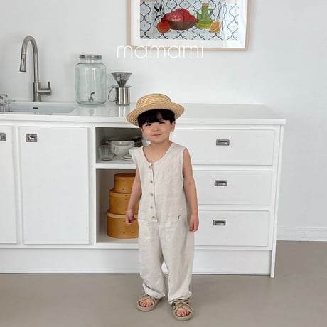 mamami/78. button jump suit XS-XL