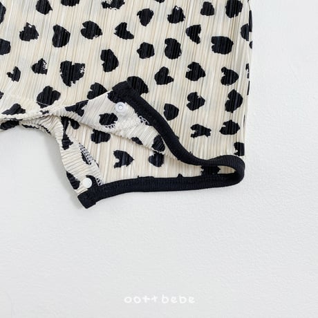oottbebe/34. peuty leopard FullBody ( bebe ) suit S(0-6M)-M(6-12M)