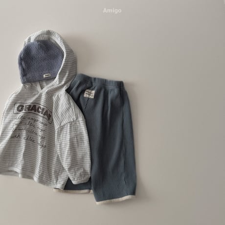 amigo/28. waffle pants XS-XL