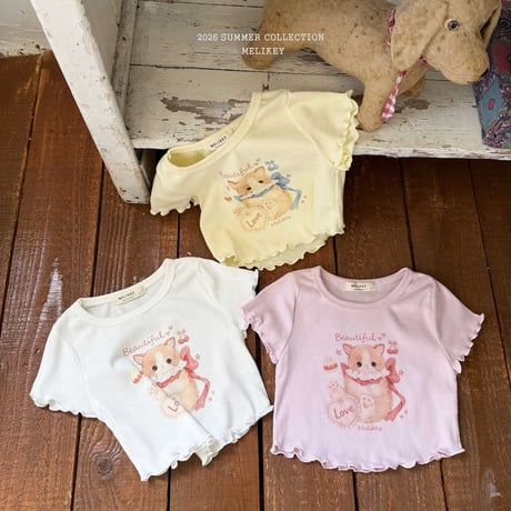 melikey/35. love cat T-shirt XS-XL