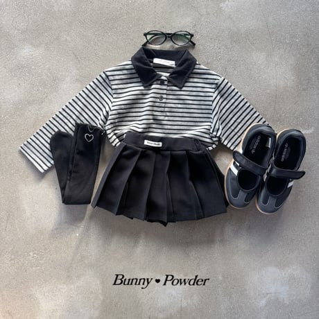 bunnypowder/12. mark collar T-shirt ADULT