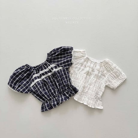 melikey/126. bb lace blouse XS-XL