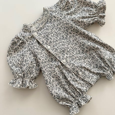 monbebe/31. small flower rory suit NEWBORN(0-3M)-S(3-6M)