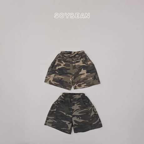 soybean/137. plan ) kamo bermuda pants XS-XL