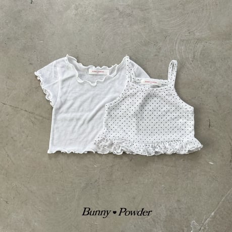 bunnypowder/94. dot_dot sleeveless set S-XL