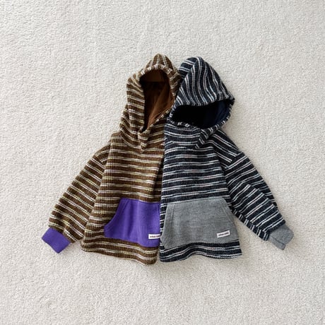 urbanrabbit/43. Knit High-neck Hoodie JS-JM