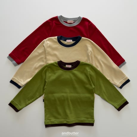 andbutter/36. Candy Color T-Shirt JS-JM
