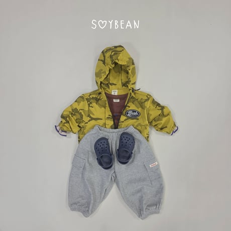 soybean/41. plan ) kamo hood windbreaker JS-JM