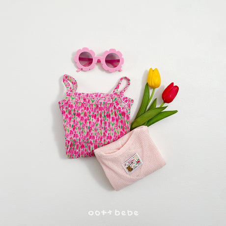 oottbebe/64. daisy plitch one-piece XS(1-2Y)-XL(6-7Y)