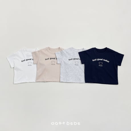 oottbebe/24. good day ( kids ) T-shirt XS(1-2Y)-XL(6-7Y)