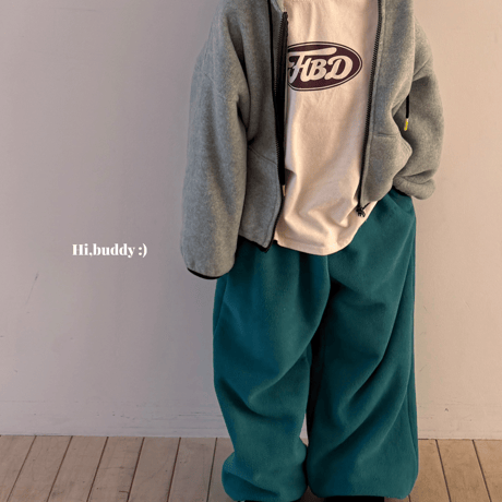 hibuddy/7. neon fleece jogger S-XL