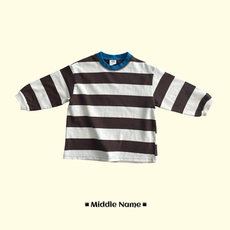 middlename/32. milk two color dangara T-shirt JS-JM