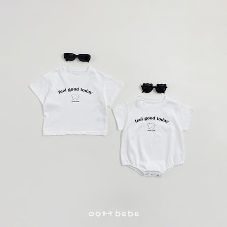 oottbebe/24. good day ( kids ) T-shirt XS(1-2Y)-XL(6-7Y)