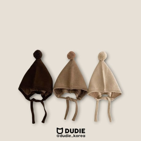 dudie/124. fairy knit hat FREE(44-48CM)