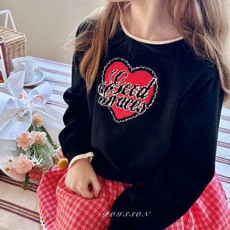 poisson/53. kozi heart sweater JS-JM