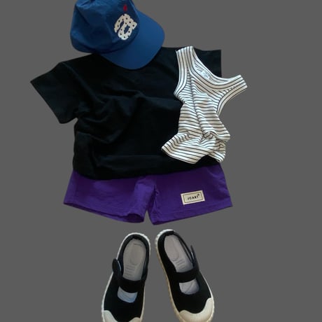 mikki/81. simple slave v neck T-shirt 2XL-4XL