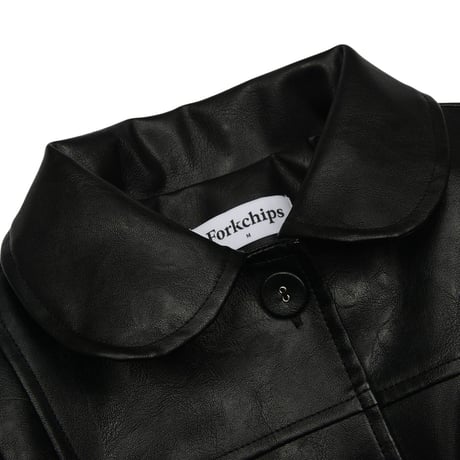 forkchips/81. teddy ledder jacket JS-JXL