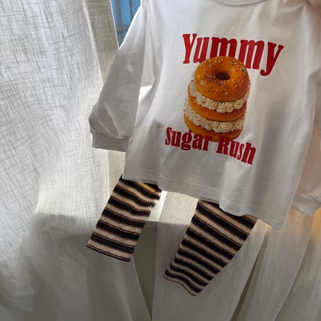 nightbebe/2. donut T-shirt XS-XL