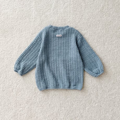 urbanrabbit/71. Cable Long Top & Scarf Set JS-JM