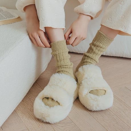 dudie/42. basic wool socks FREE(24cm)