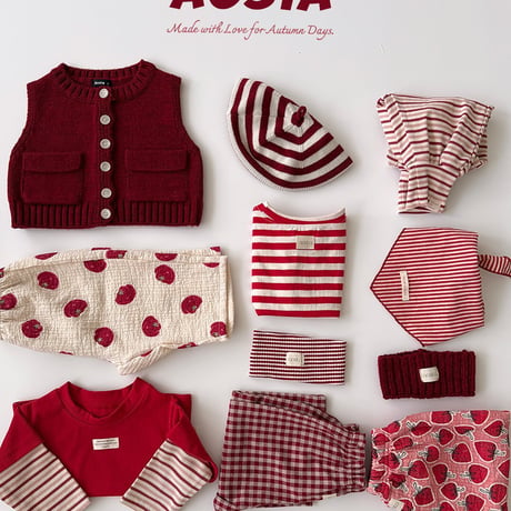 aosta/14. [Strawberry Pants] S-2XL