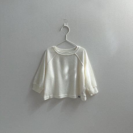 minirobe/40. waffle long T-shirt S-XL
