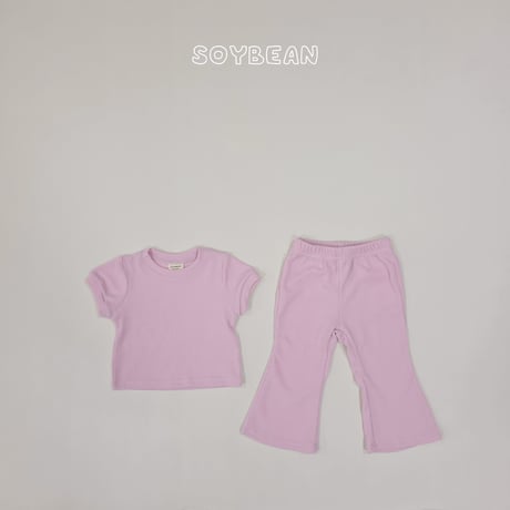 soybean/26. plan ) candy napal updown set XS-XL