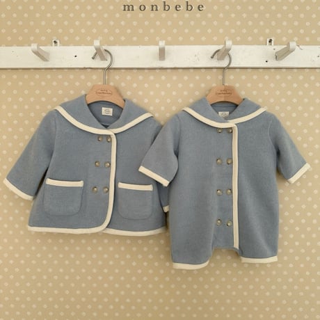 monbebe/12. hand made sailer suit S(3-12M)-M(12-24M)