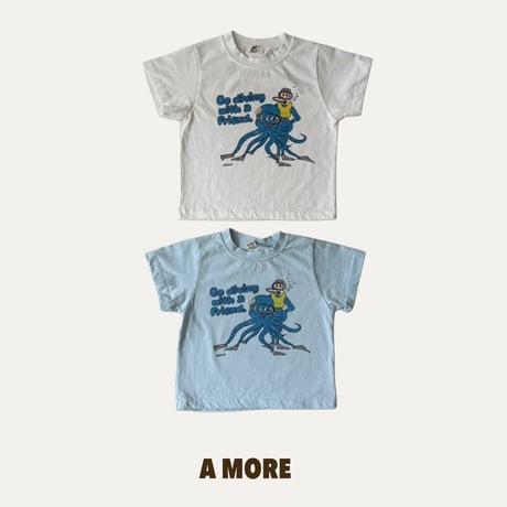 amore/70. octopus T-shirt JS-JM