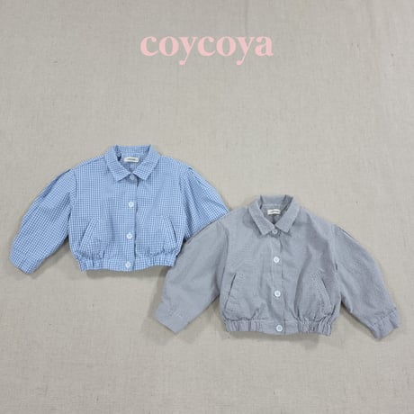 coycoya/16. pams check jacket S-2XL