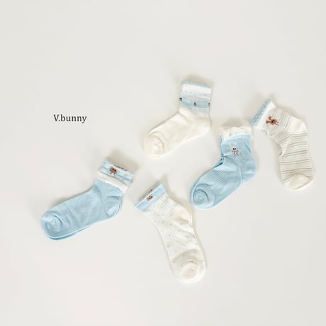 vbunny/82. socks set M(130-150)-XL(180-210)