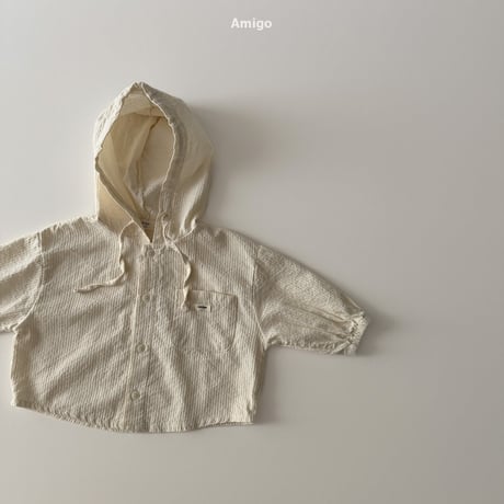 amigo/52. mine hood shirt XS-XL