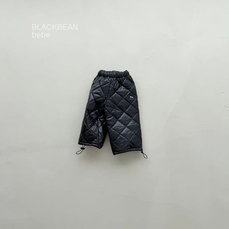 blackbean/19. north padding bebe pants S-M