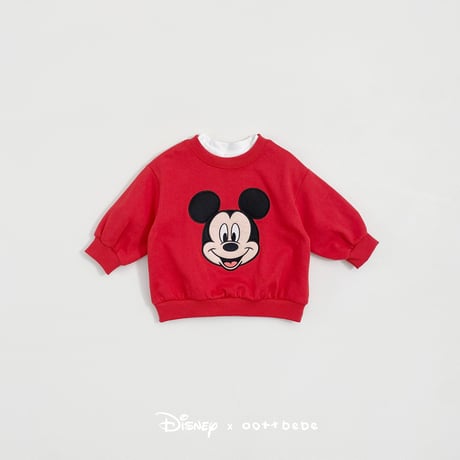 oottbebe/20. disney miky man-to-man XS(1-2Y)-XL(6-7Y)