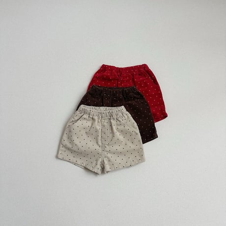 atomeme/3. Dot Corduroy Pants S-XL