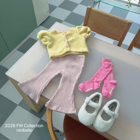 ninibello/3. Toffee Bebe Boots Cut Pants? 12M-18M