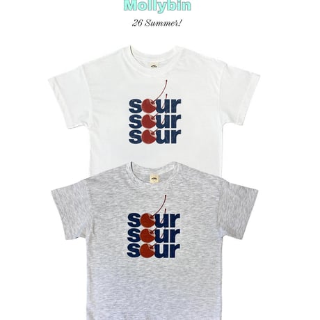 mollybin/38. cherry T-shirt ADULT