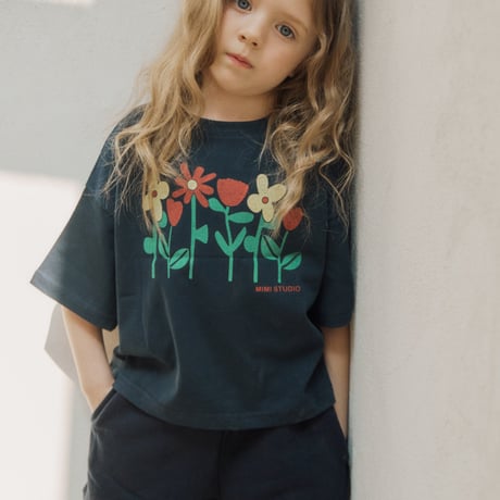 bymimi/7. flower party T-shirt S-XL