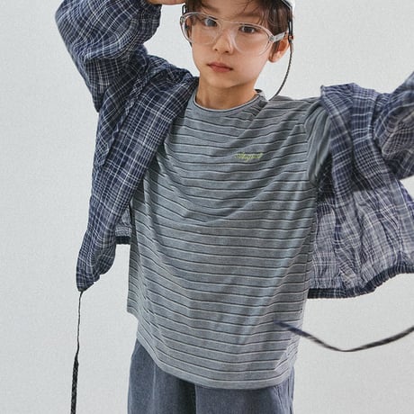 minimal/68. checkcheck Shacket hood S-XL