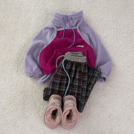 urbanrabbit/10. Check Sagging Pants XS-XL