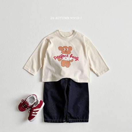 vividi/181. hug bear check updown  XS-XL