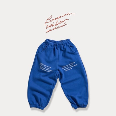 boneoune/59. jogger pants JS-JL