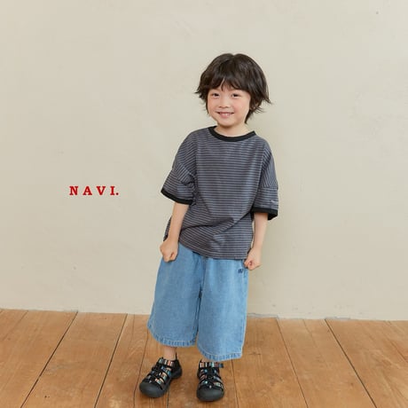 navi/76. kally denim - bermuda pants S-XL