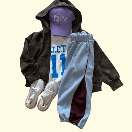 mikki/23. side pin tuck two way pants 2XL-4XL