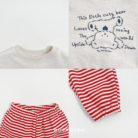 oottbebe/41. updown set XS(1-2Y)-XL(6-7Y)