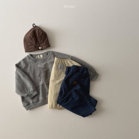 amigo/57. soft man-to-man XS-XL